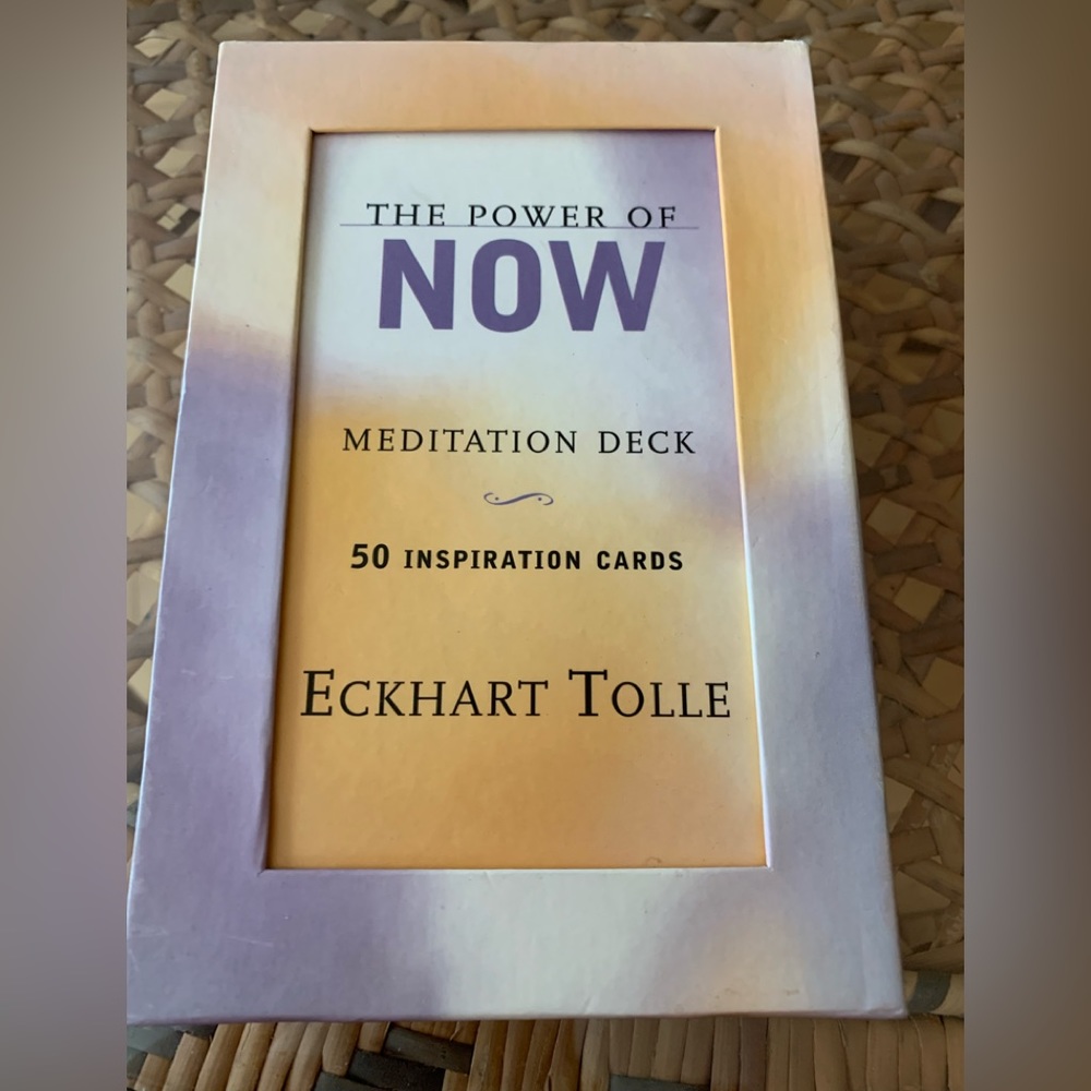 The Power of Now by Tolle 50 Meditation Cards